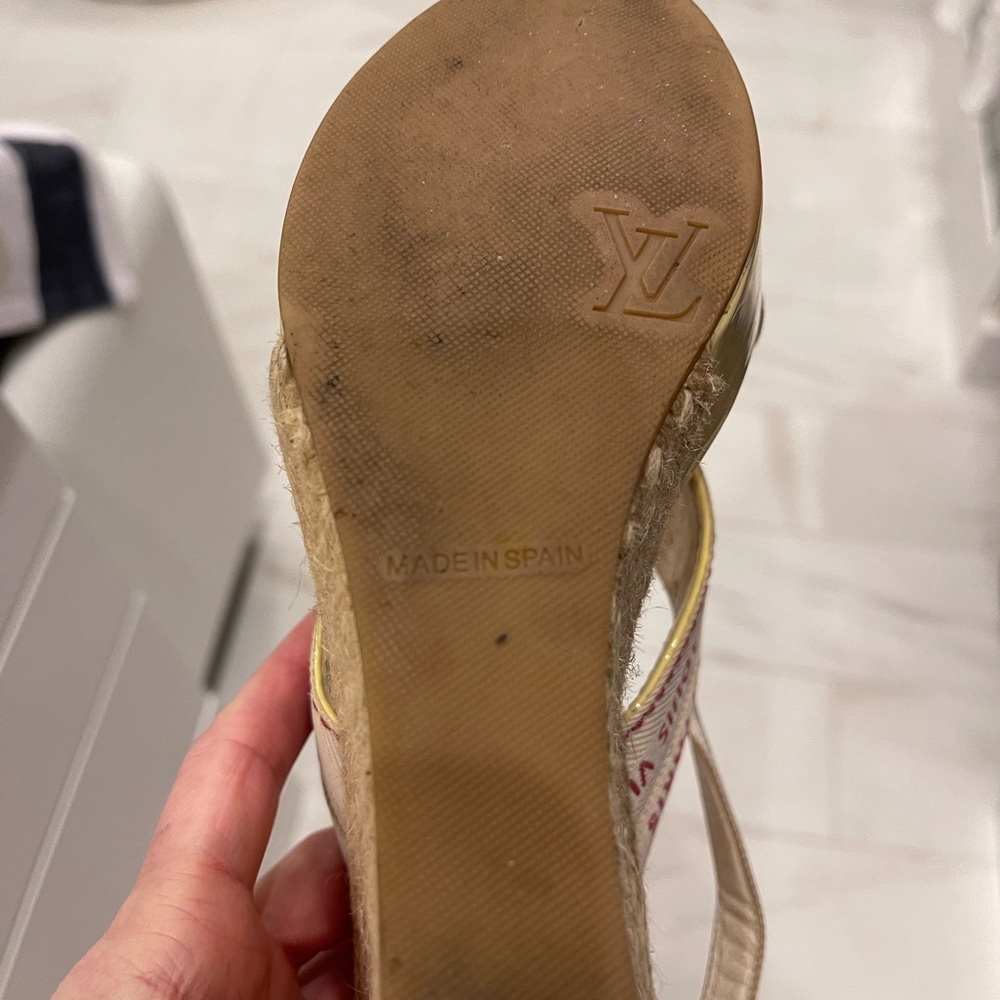 Authentic Louis Vuitton Wedges - Picture 3 of 8
